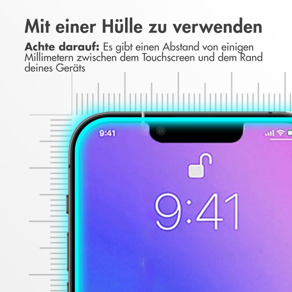 Accezz Screen Protector aus gehärtetem Glas Apple iPhone 13 Mini