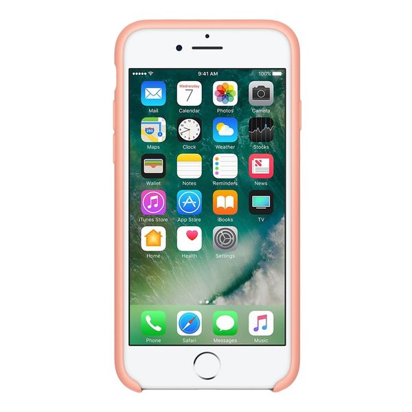 Apple Silikoncase Apple iPhone SE (2022 / 2020) / 8 / 7 - Flamingo