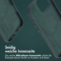 Accezz MagSafe Leather Backcover Apple iPhone 16 Pro Max - Cedar Green