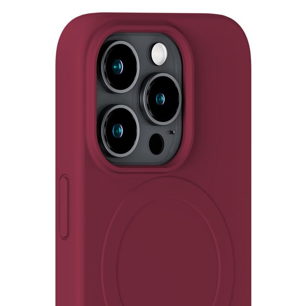 Holdit Soft MagSafe Case Apple iPhone 15 Pro - Red Velvet