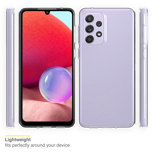 Accezz Clear TPU Backcover Samsung Galaxy A33 - Transparent