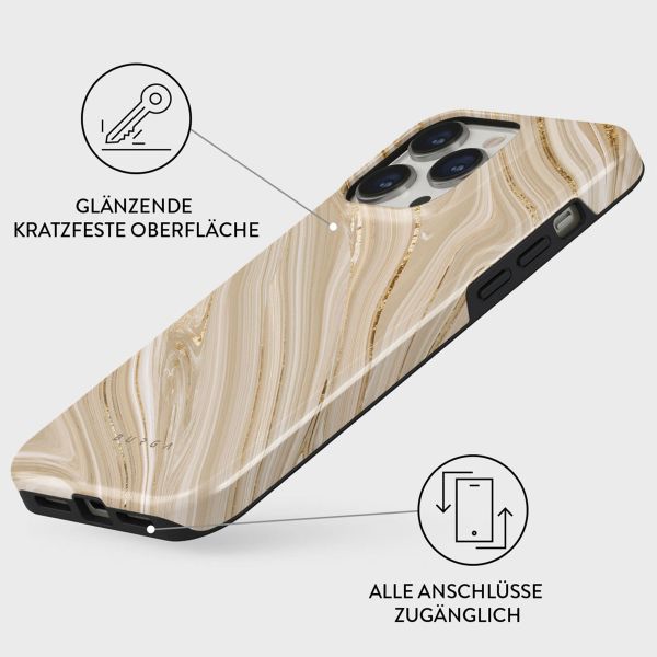 Burga Tough Back Cover für das Apple iPhone 15 Pro Max - Full Glam