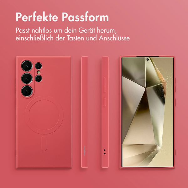 imoshion Color Back Cover mit MagSafe Samsung Galaxy S24 Ultra - Dusty Rose