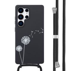 imoshion SilikonHülle design mit Band Samsung Galaxy S25 Ultra - Dandelion Black
