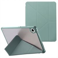imoshion Origami Klapphülle Samsung Galaxy Tab A11 Plus - Dunkelgrün