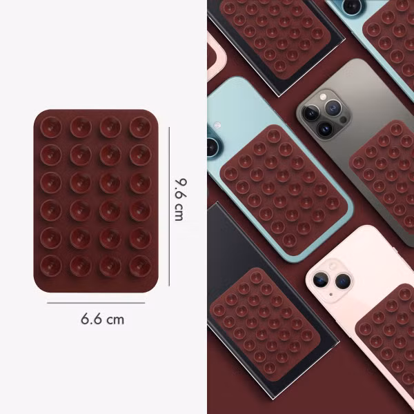 Selencia MagSafe-Saugnapf-Handyhalterung - Terracotta