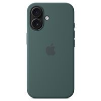 Apple Silikon-Case MagSafe für das Apple iPhone 16 - Lake Green