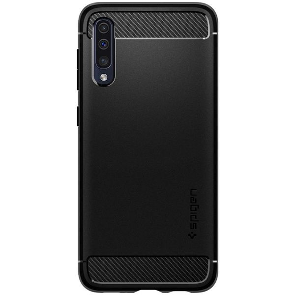 Spigen Rugged Armor Case Schwarz für das Samsung Galaxy A50 / A30s