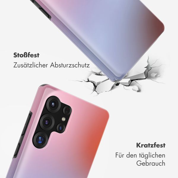 Selencia Vivid Back Cover Samsung Galaxy S25 Ultra - Gradient Soft Blush