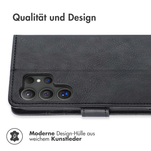 imoshion Luxuriöse Klapphülle Samsung Galaxy S24 Ultra - Schwarz