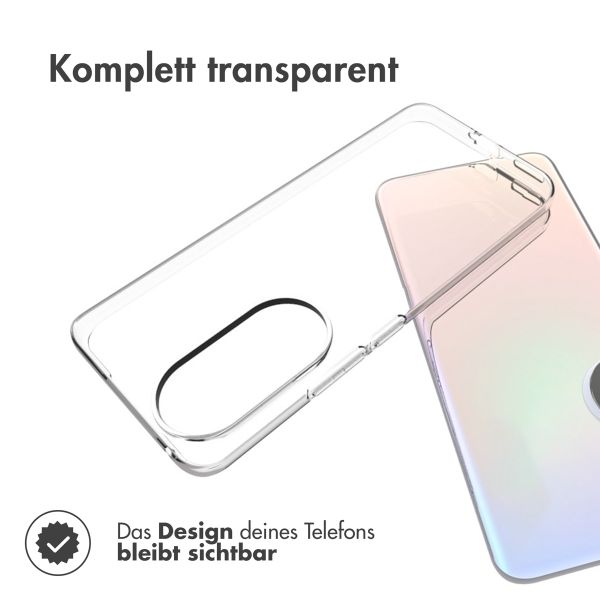 Accezz TPU Clear Cover für das Honor 90 - Transparent