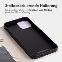 imoshion Design Klapphülle Apple iPhone 14 - Beige Graphic