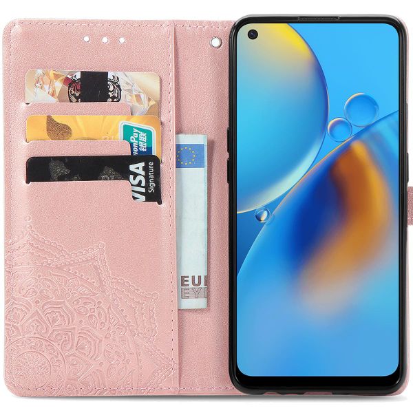 imoshion Mandala Klapphülle Oppo A74 (4G) - Roségold