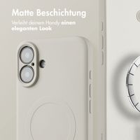imoshion Color Back Cover mit MagSafe für das Apple iPhone 16 Plus - Beige