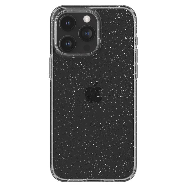 Spigen Liquid Crystal Glitter Case für das Apple iPhone 15 Pro - Crystal Quartz