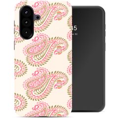 Selencia Vivid Back Cover Samsung Galaxy A57 (5G) - Paisley Blush