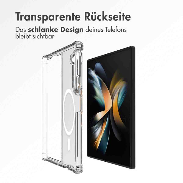 imoshion Rugged clear Back Cover mit MagSafe Samsung Galaxy Z Fold 6 - Transparent