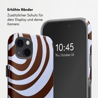Selencia Vivid Back Cover Apple iPhone 13 / 13 Pro - Dream Swirl Chocolate