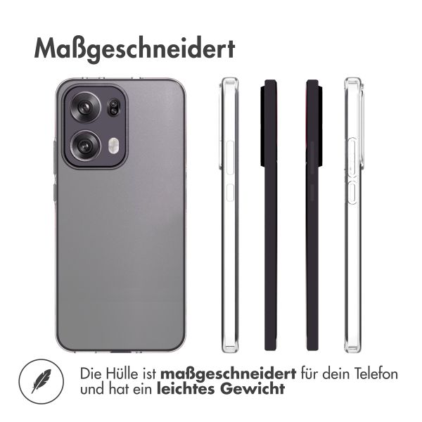 Accezz Clear TPU Backcover Oppo Reno 13 Pro - Transparent