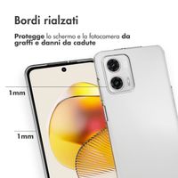Accezz Clear TPU Backcover Motorola Moto G73 - Transparent