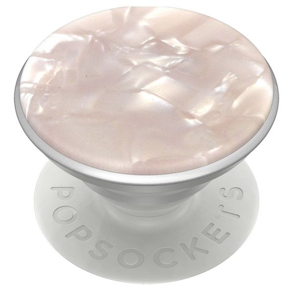 PopSockets Luxus PopGrip - Acetate Pearl White