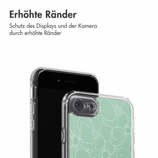 imoshion Design Hülle Apple iPhone SE (2022 / 2020) / 8 / 7 - Botanica
