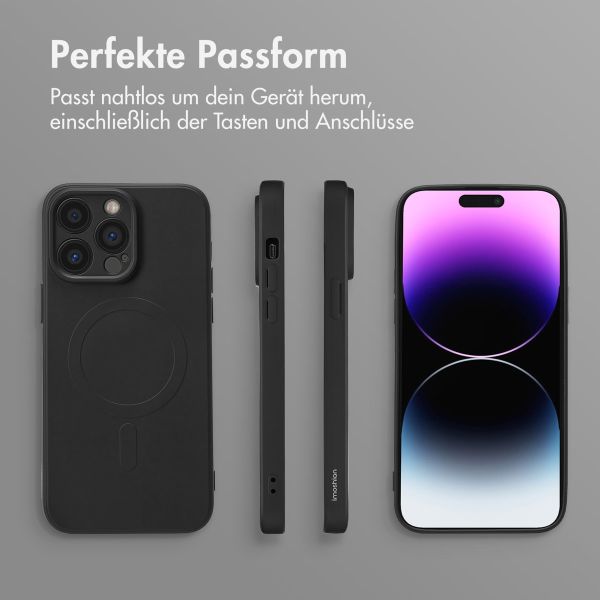 imoshion Color Back Cover mit MagSafe für das iPhone 14 Pro Max - Schwarz