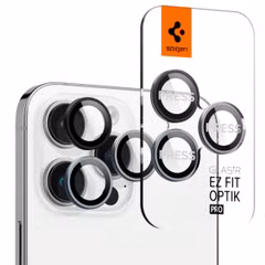 Spigen GLAStR EZ Fit Optik Kameraschutz 2er-Pack für Apple iPhone 15 Pro / 15 Pro Max - Zero One