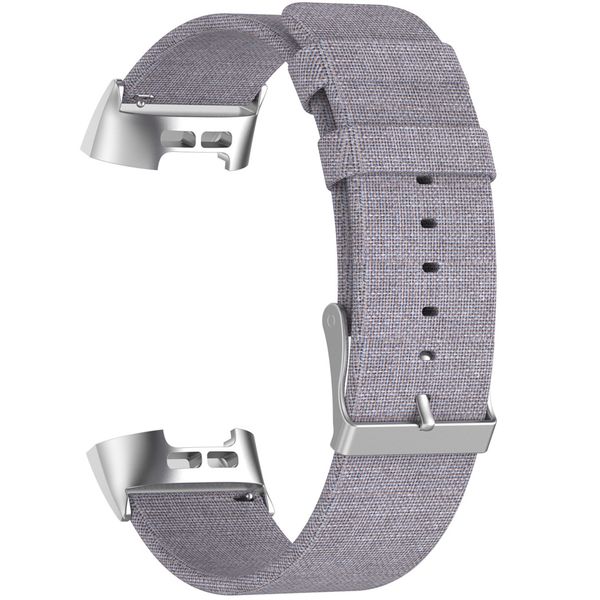 imoshion Nylon-Armband Fitbit Charge 3 / 4 - Grau