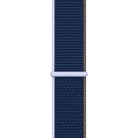 Apple Sport Loop Armband für das  Apple Watch Series 1 t/m 9 / SE (38/40/41 mm) | Series 10 / 11 (42 mm) - Abyss Blue