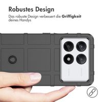 imoshion Rugged Shield Backcover für das Xiaomi Poco X6 Pro - Schwarz