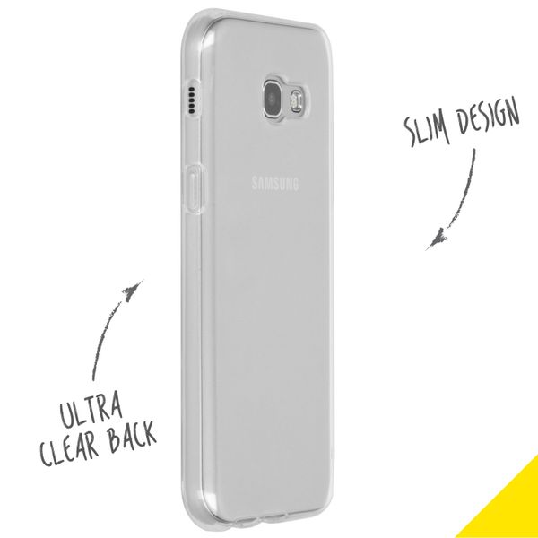 Accezz TPU Clear Cover Transparent für Samsung Galaxy A5 (2017)