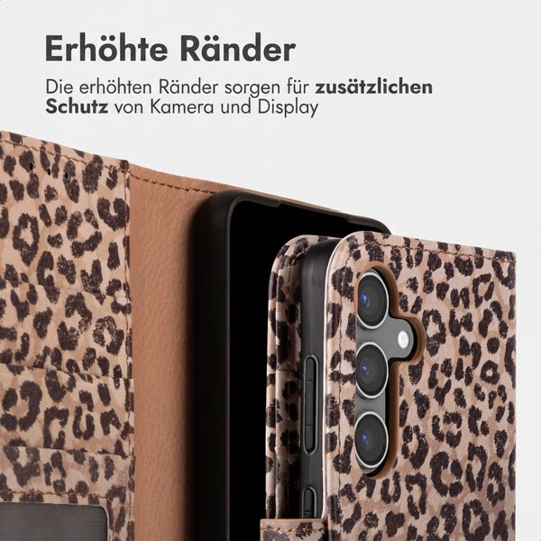 imoshion Design Klapphülle Samsung Galaxy S24 - Leopard Mood