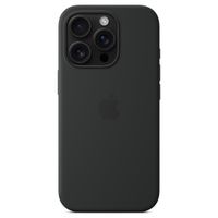 Apple Silikon-Case MagSafe für das iPhone 16 Pro - Black