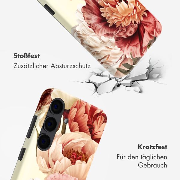 Selencia Vivid Back Cover Samsung Galaxy S24 - Vintage Peony