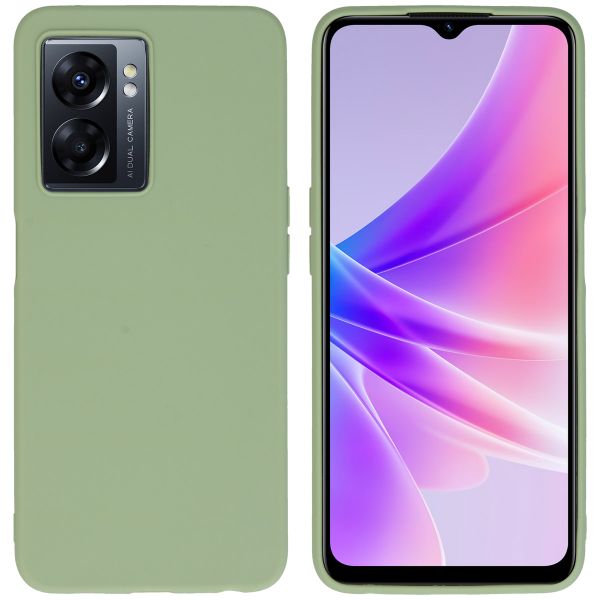 imoshion Color TPU Hülle für das Oppo A77 - Olive Green