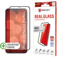 Displex Bildschirmschutzfolie Real Glass Full Cover für das Apple iPhone 11 Pro Max / Xs Max