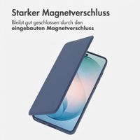 imoshion Transparente Bookcase mit MagSafe Samsung Galaxy S26 Ultra - Blau