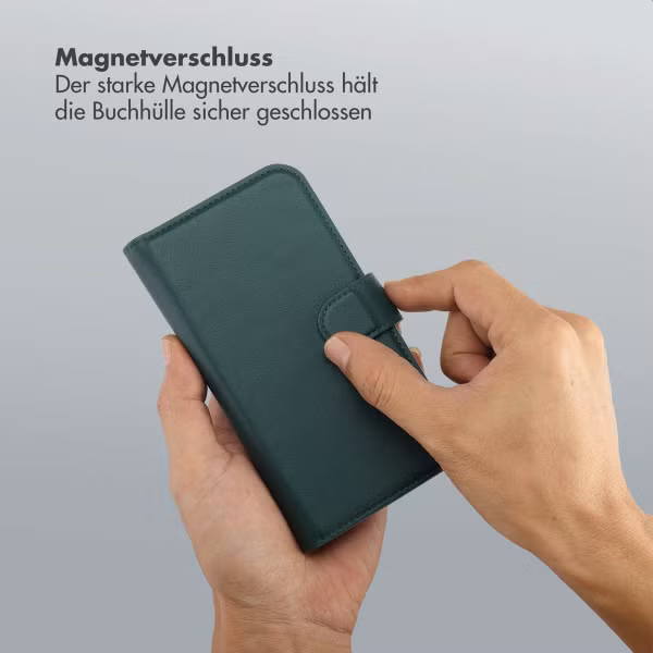 Selencia Olyn Abnehmbare Bookcase mit MagSafe Apple iPhone 14 / 13 - Grün