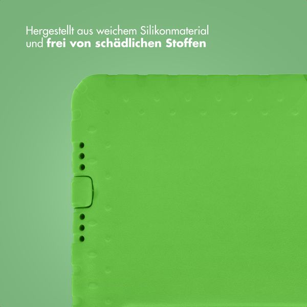 imoshion Schutzhülle mit Handgriff kindersicher Apple iPad 6 (2018) 9.7 Zoll / iPad 5 (2017) 9.7 Zoll - Grün