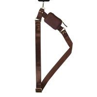 Selencia Handykette mit kleiner Tasche - Mocha Brown