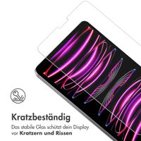 imoshion Displayschutz aus gehärtetem Glas für das iPad Pro 11 (2020 - 2022) / Air 5 (2022) / Air 4 (2020) - Transparent