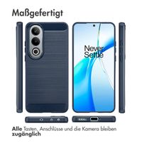 imoshion Brushed Back Cover für das OnePlus Nord CE 4 - Dunkelblau