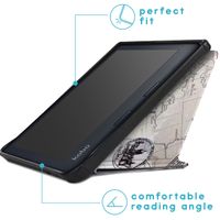 imoshion Design Klappbare Klapphülle Kobo Libra 2 / Tolino Vision 6 - Paris