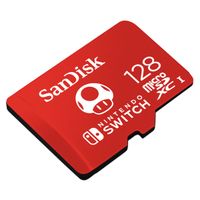 SanDisk microSD für das Nintendo Switch - 128G - Mushroom