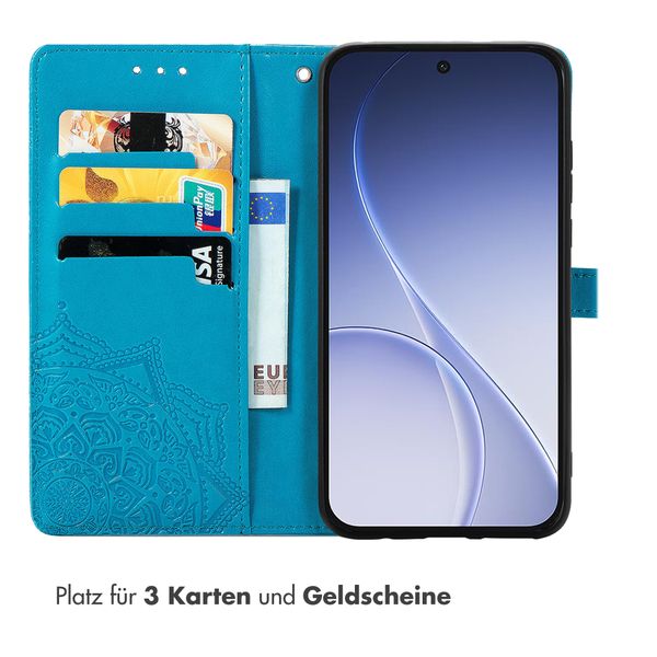 imoshion Mandala Klapphülle Oppo Reno15 Pro (5G) - Türkis