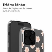imoshion Design Hülle Apple iPhone 16 Pro - Floral Peach