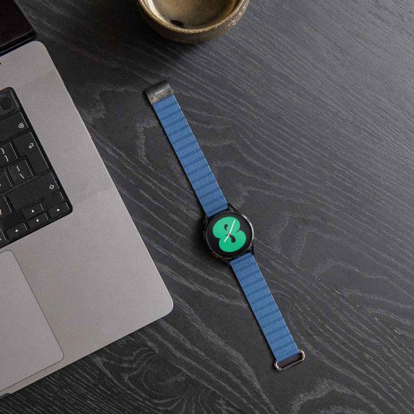 imoshion Magnetlederarmband -   Universelle 22 mm Anschluss - Blau