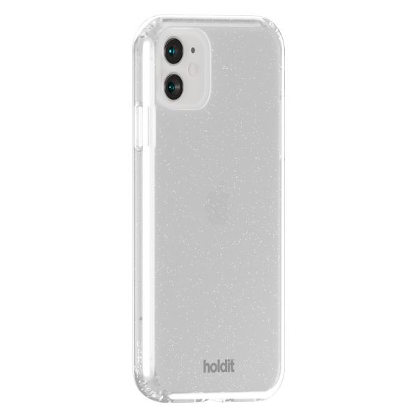 Holdit Glitzer Case Apple iPhone 11 / Xr - Weiß