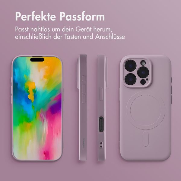 imoshion Color Back Cover mit MagSafe für das Apple iPhone 16 Pro Max - Violett